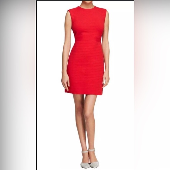 Tory Burch Red Sleeveless Dress - Picture 5 of 8